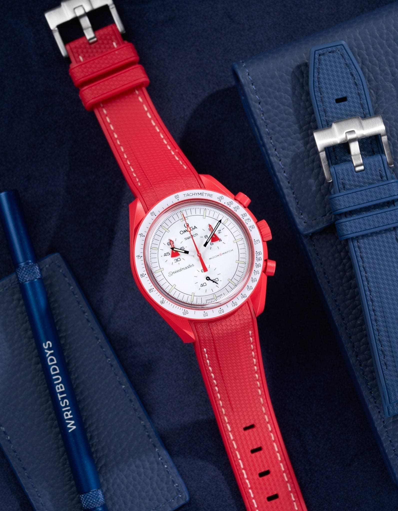 MoonSwatch Mission to Mars (Rubber Strap) - OM Luxury