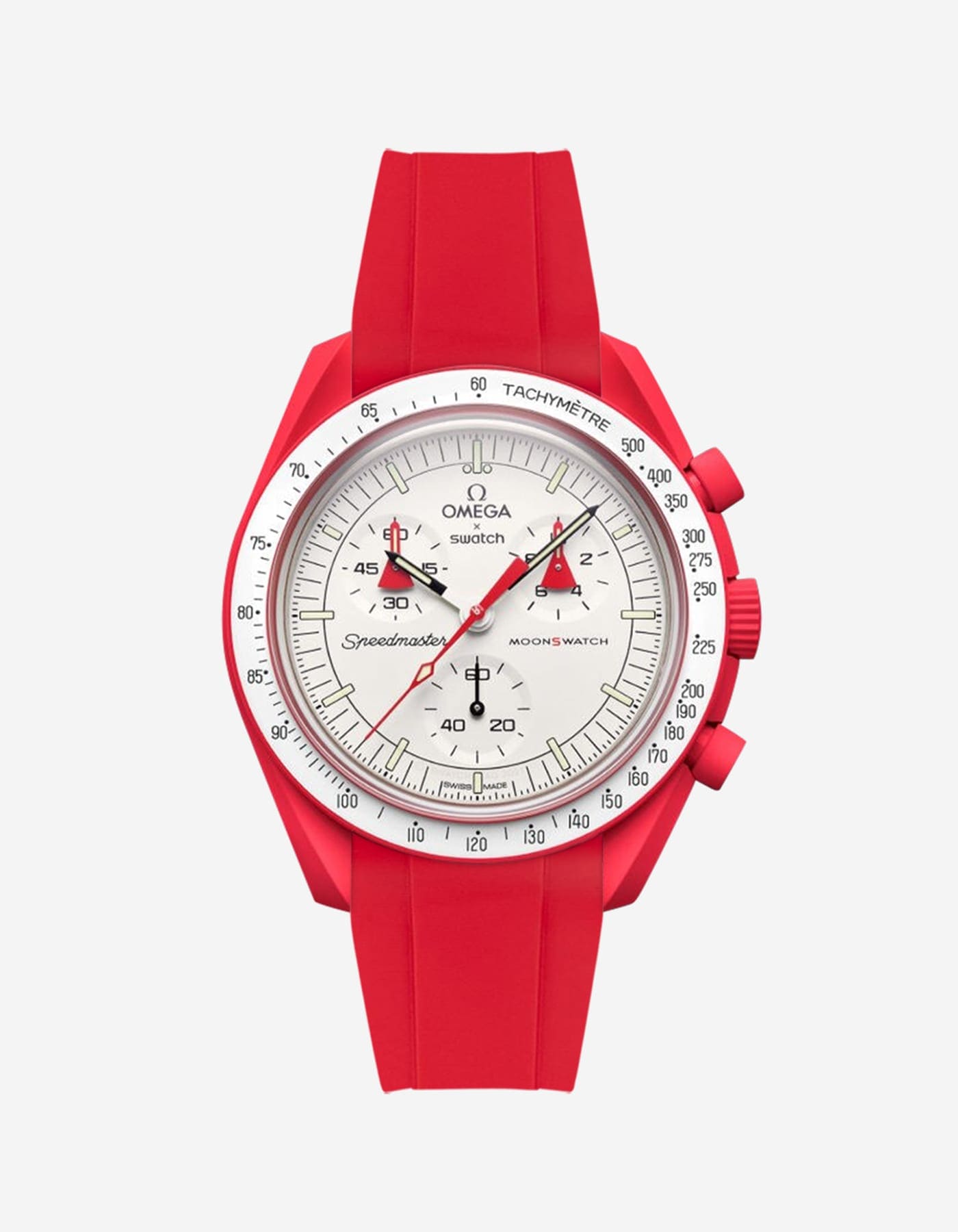 MoonSwatch Mission to Mars (Rubber Strap) - OM Luxury